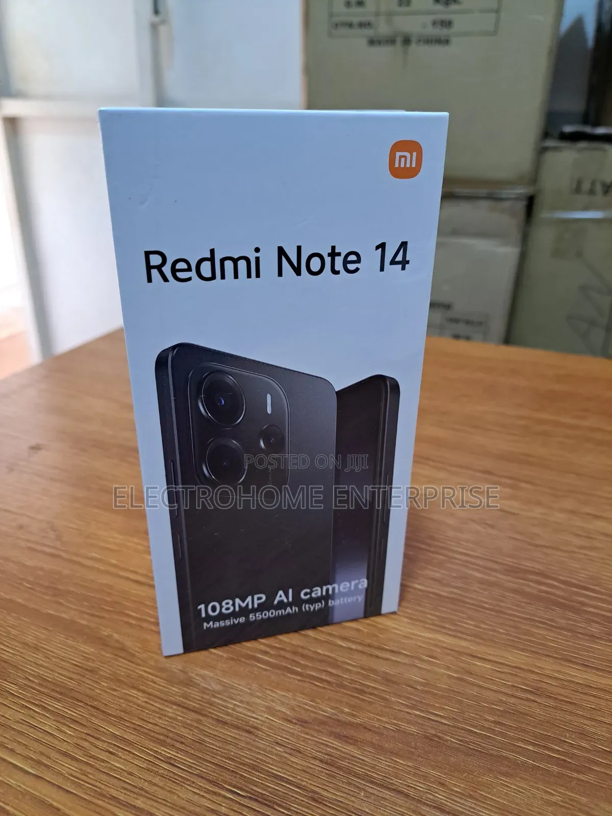 New Xiaomi Redmi Note 14 4G 256 GB Black