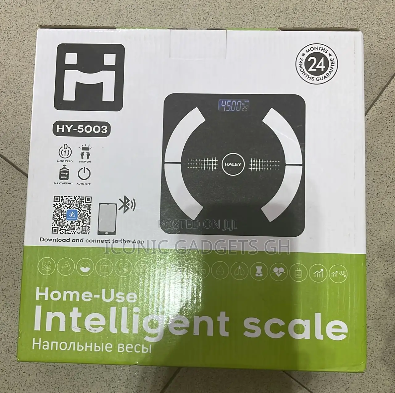 Bluetooth Smart Body Scale.