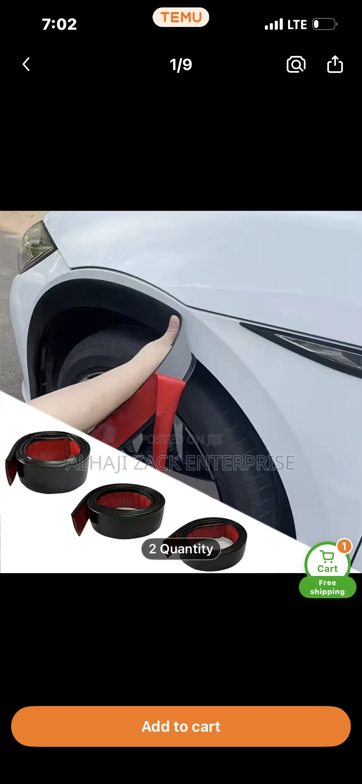 Universal Fender Moulding