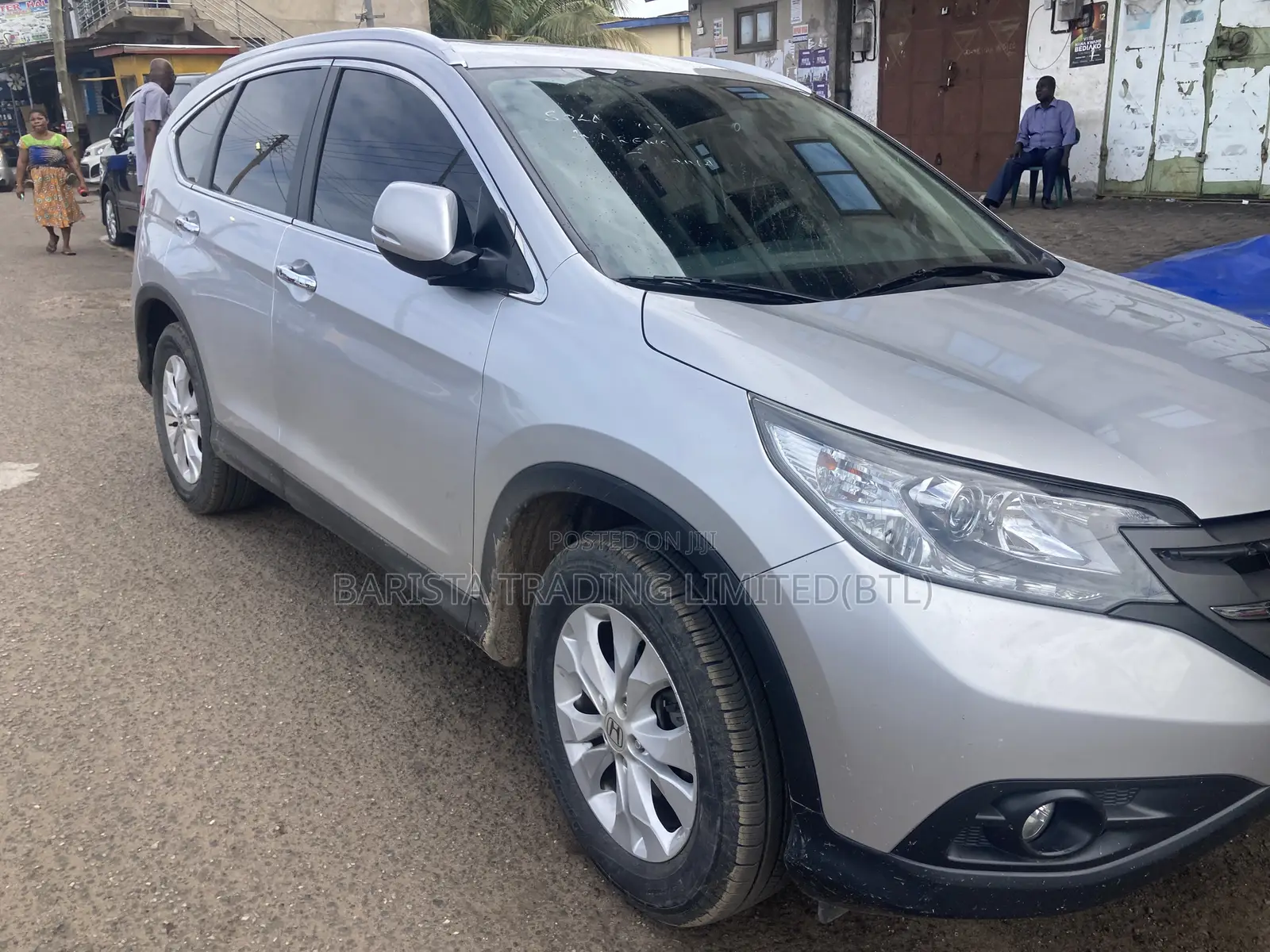 Honda CR-V EX-L 4dr SUV w/Rear Entertainment (2.4L 4cyl 5A) 2014 Silver