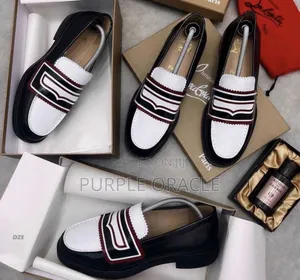 Christian Louboutin Leather Loafers