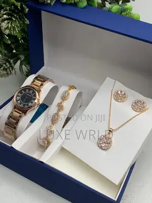 Watch Earrings and Necklaces