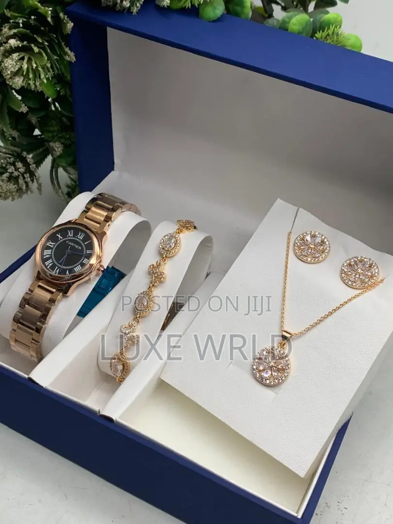 Watch Earrings and Necklaces