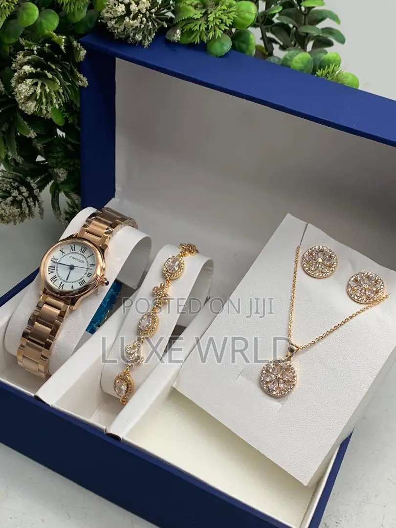 Watch Earrings and Necklaces