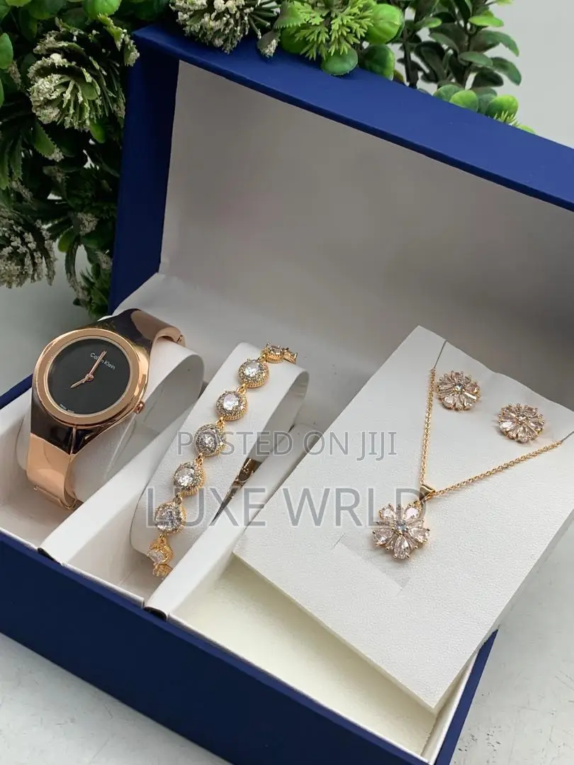 Watch Earrings and Necklaces