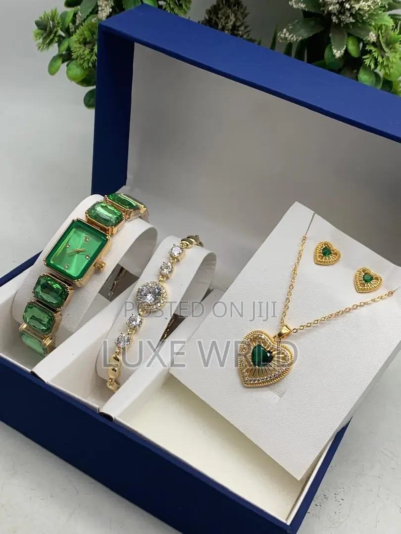 Watch Earrings and Necklaces