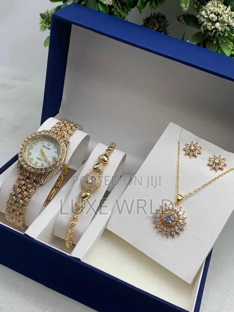 Watch Earrings and Necklaces