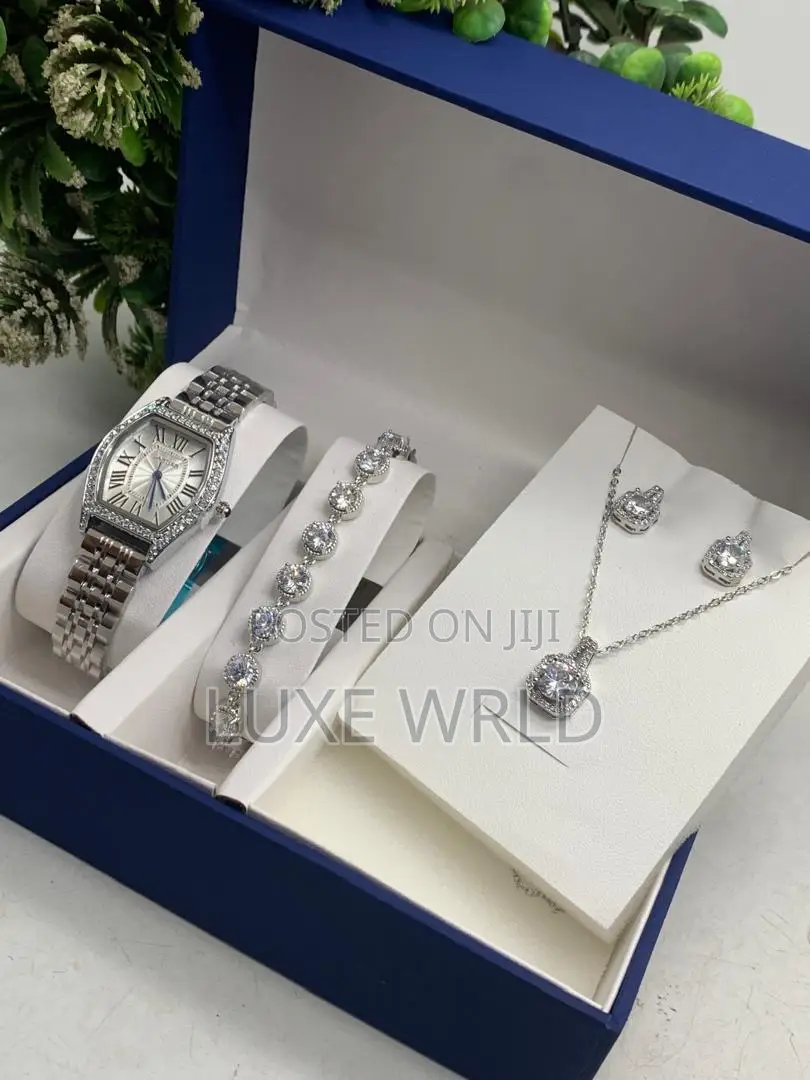 Watch Earrings and Necklaces