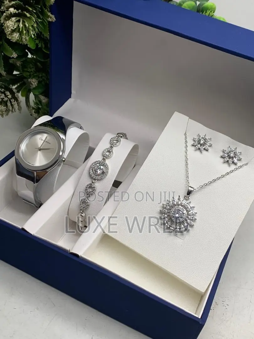 Watch Earrings and Necklaces
