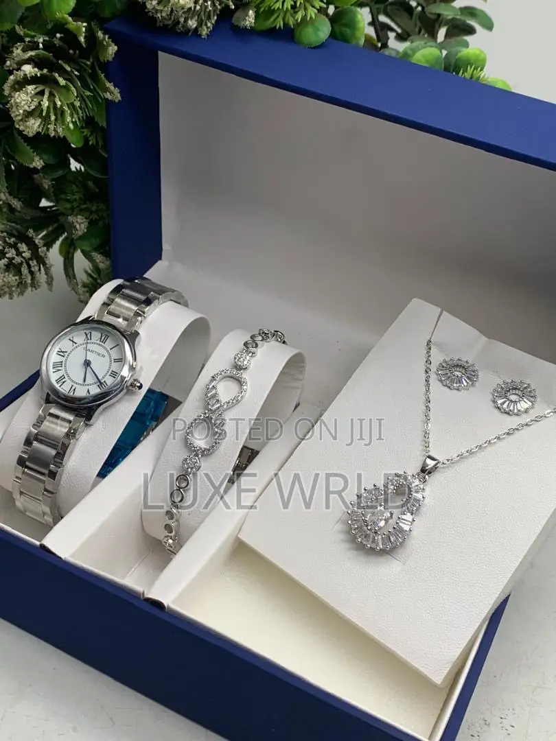 Watch Earrings and Necklaces