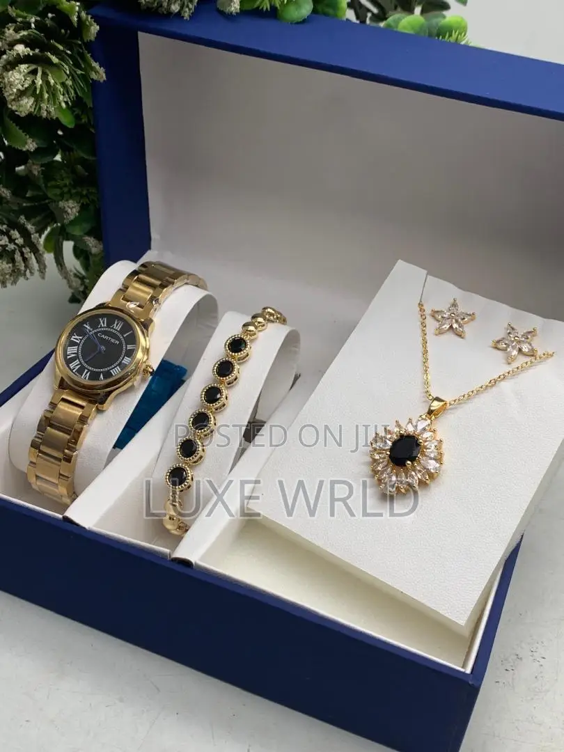Watch Earrings and Necklaces