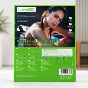 Aozhenkai Wireless Neckband Earphones – Digital Display