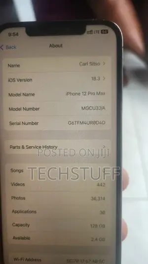 Apple iPhone 12 Pro Max 128 GB Gray