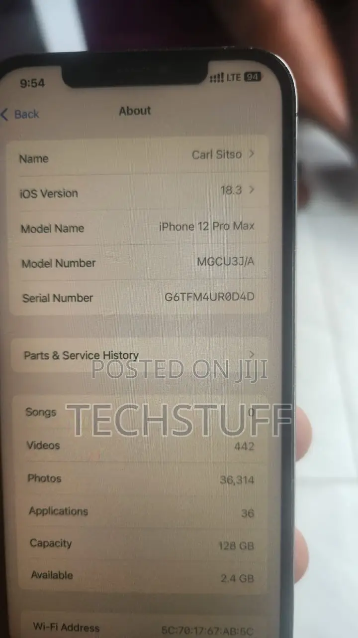 Apple iPhone 12 Pro Max 128 GB Gray