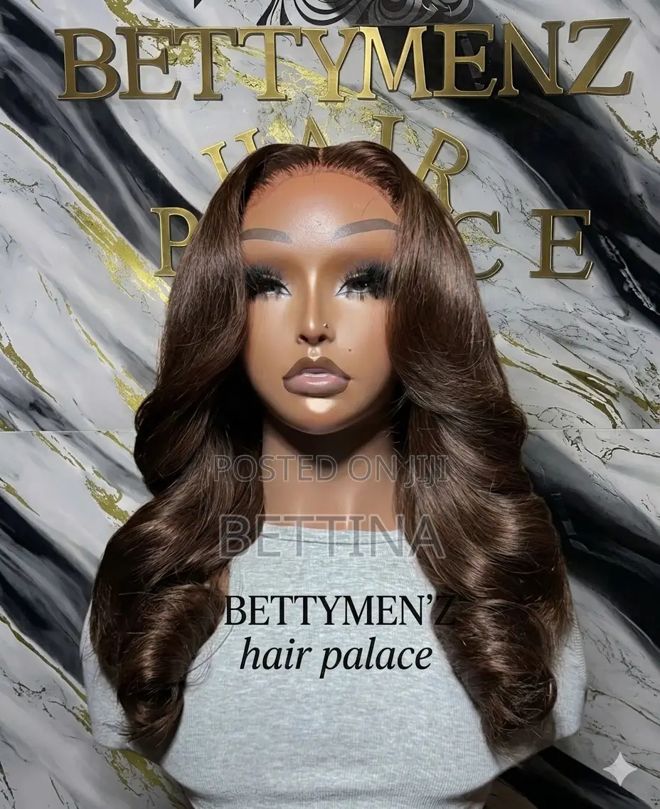 Body Wave in Burgundy Color in 18 Inches With 13 by 4 Frontal