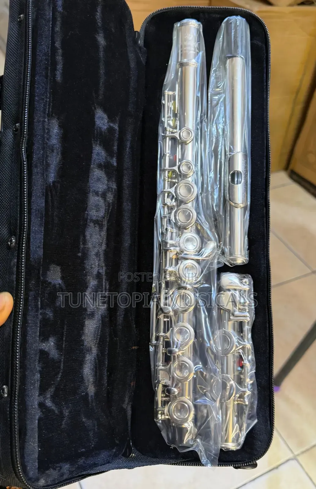 Yamaha Silver-Plated Metallic Flute