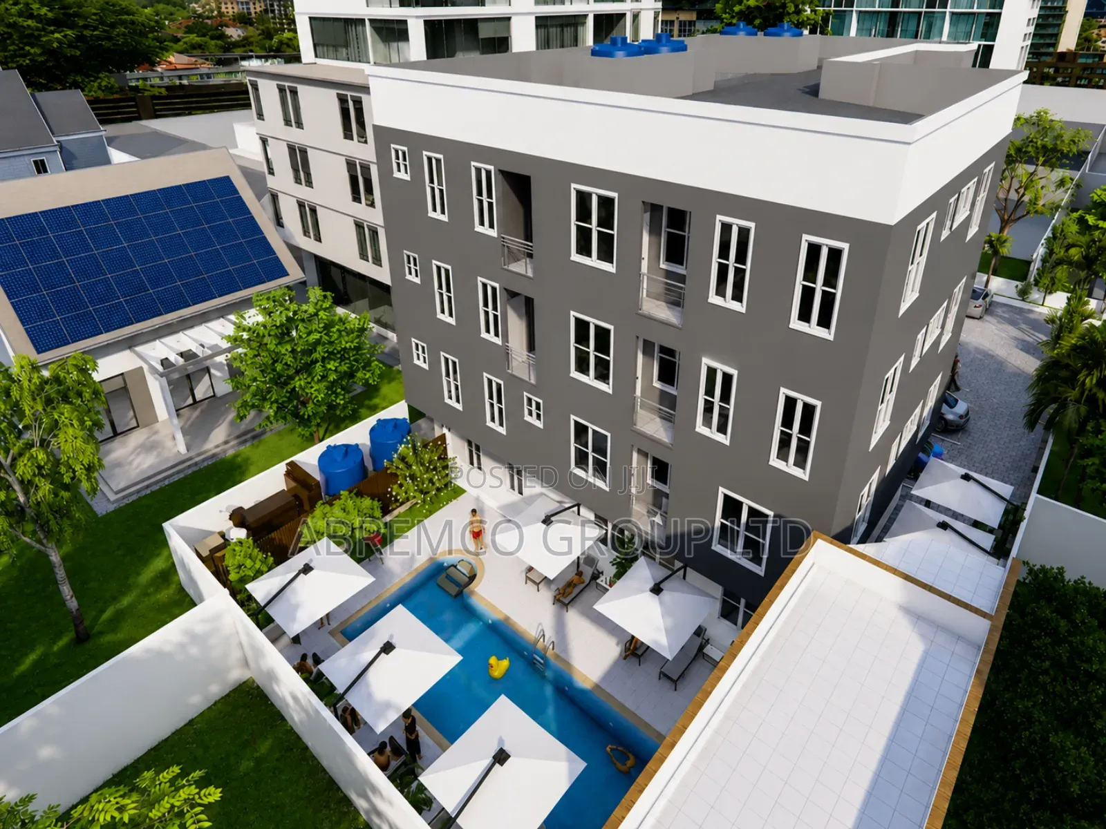 Furnished 1bdrm Penthouse in Arcadia View, North Legon for sale