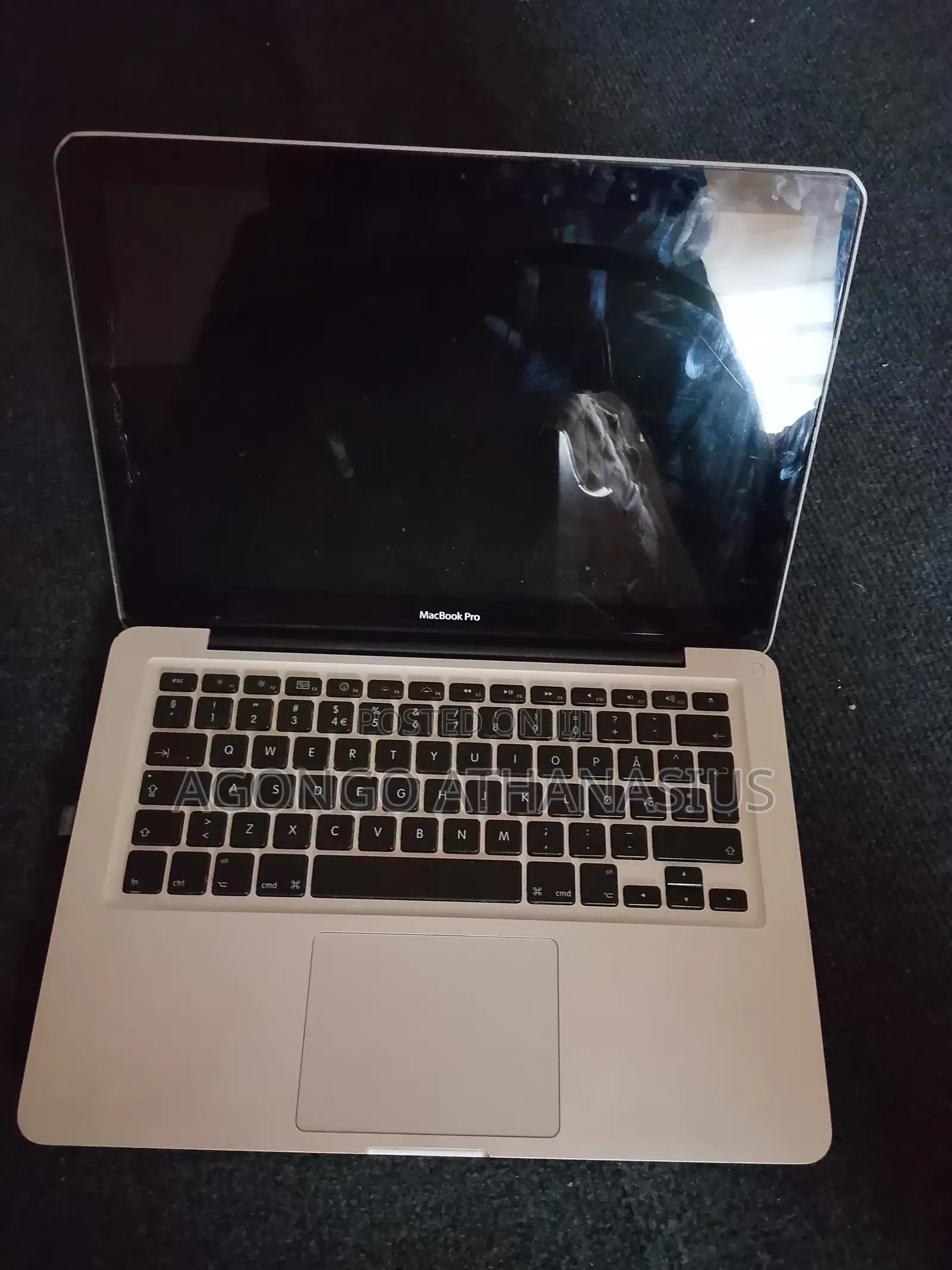 Laptop Apple MacBook Pro 4GB Intel Core 2 Duo HDD 500GB
