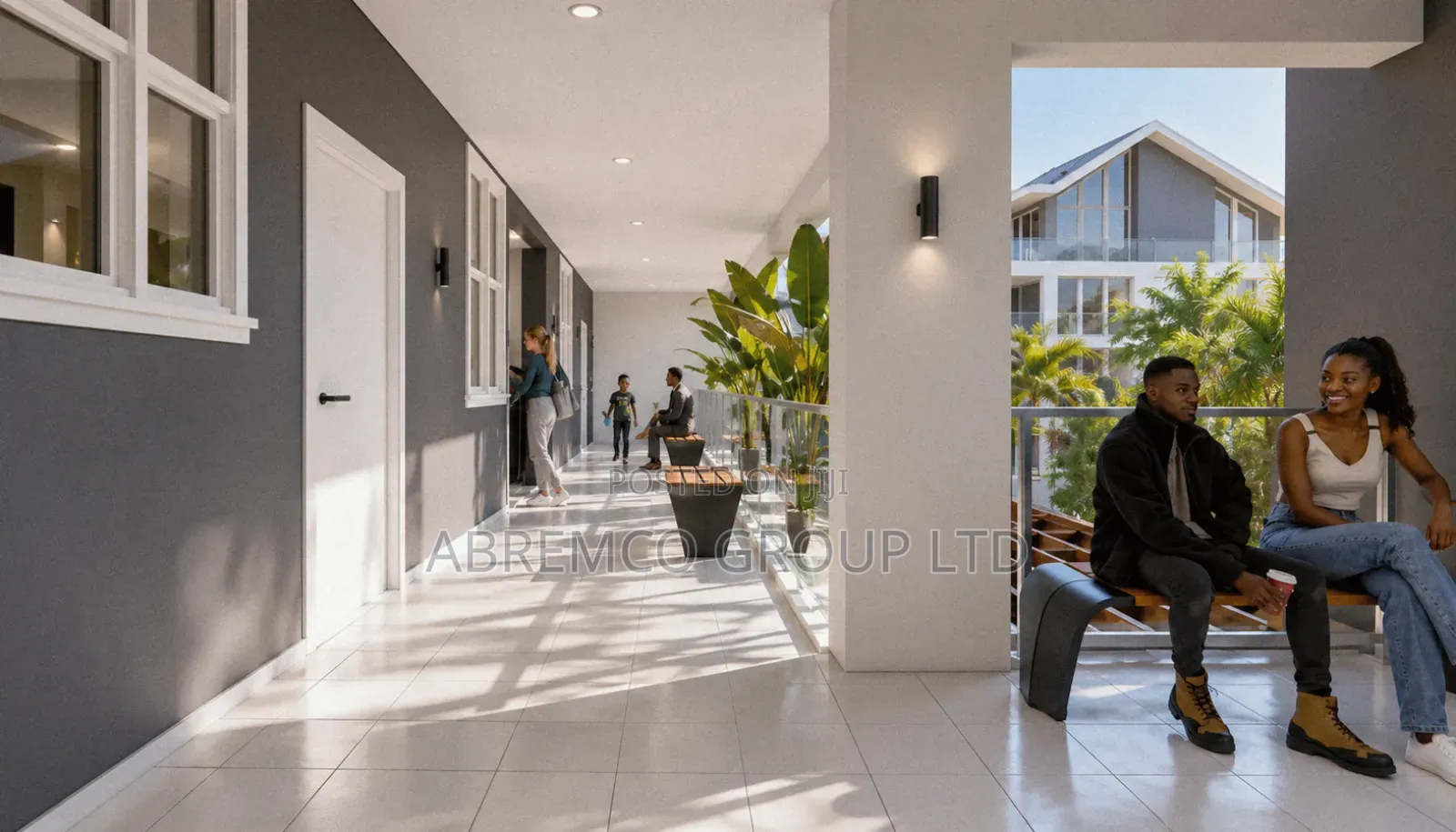 Furnished 1bdrm Penthouse in Arcadia View, North Legon for sale