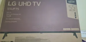 Lg Tv, Tv Stand and Speakers