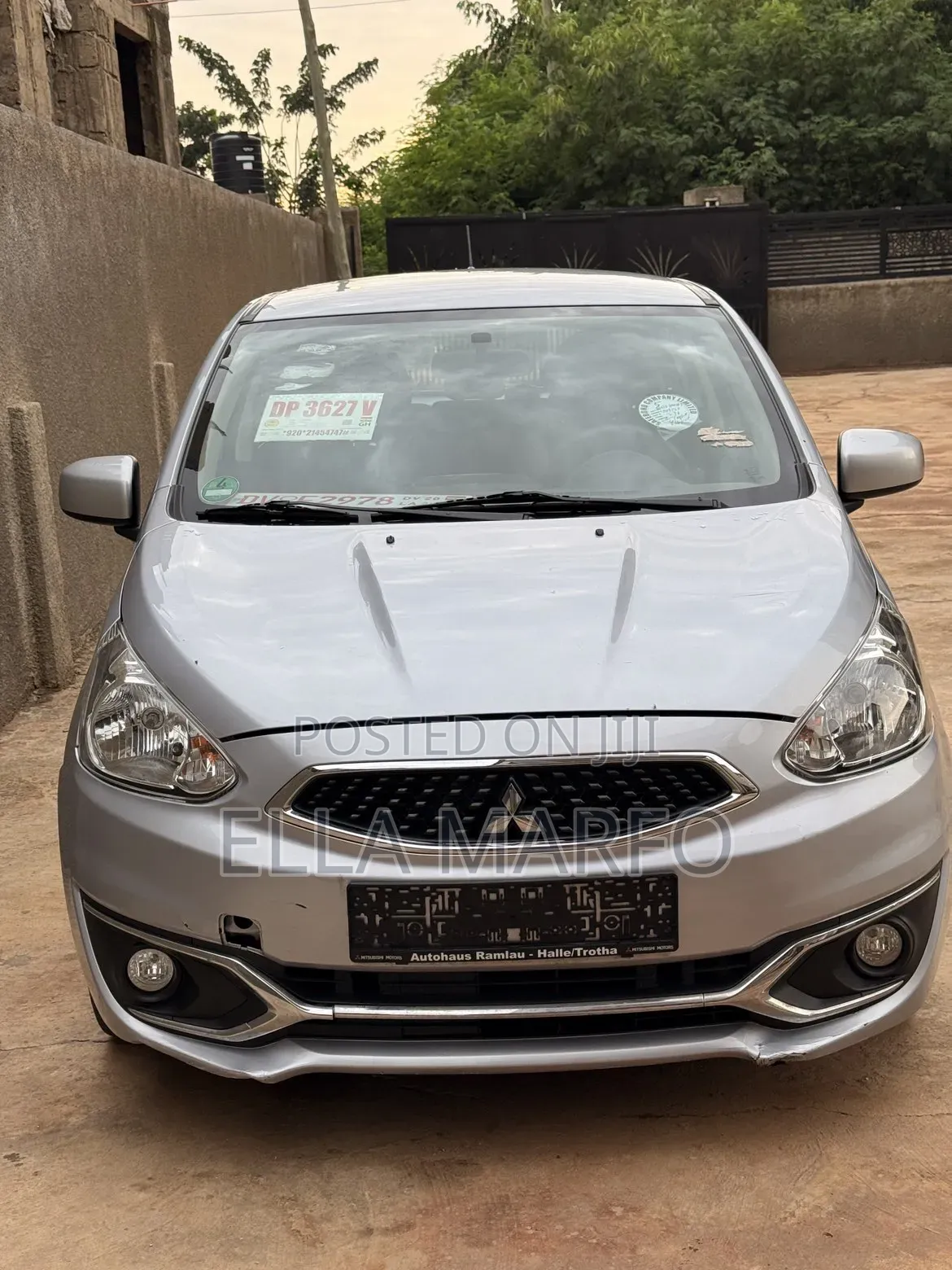Mitsubishi Mirage 2017 Silver