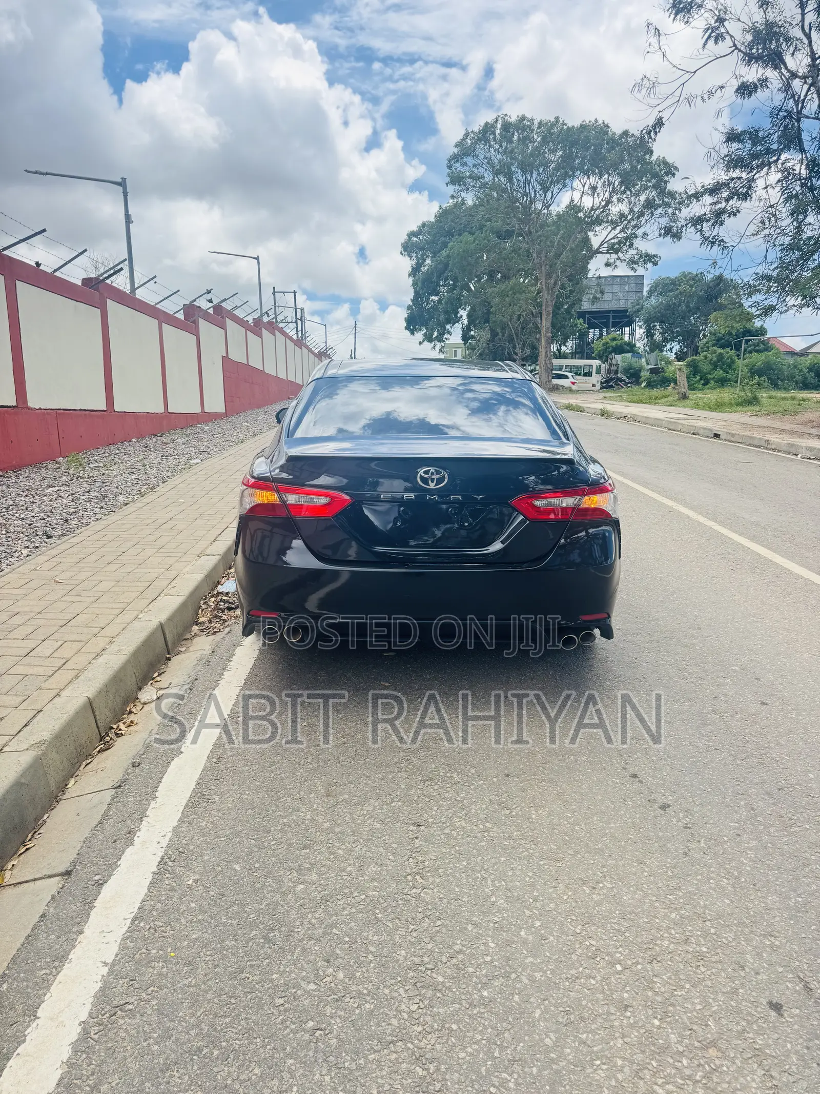 Toyota Camry SE (2.5L 4cyl 8A) 2019 Black