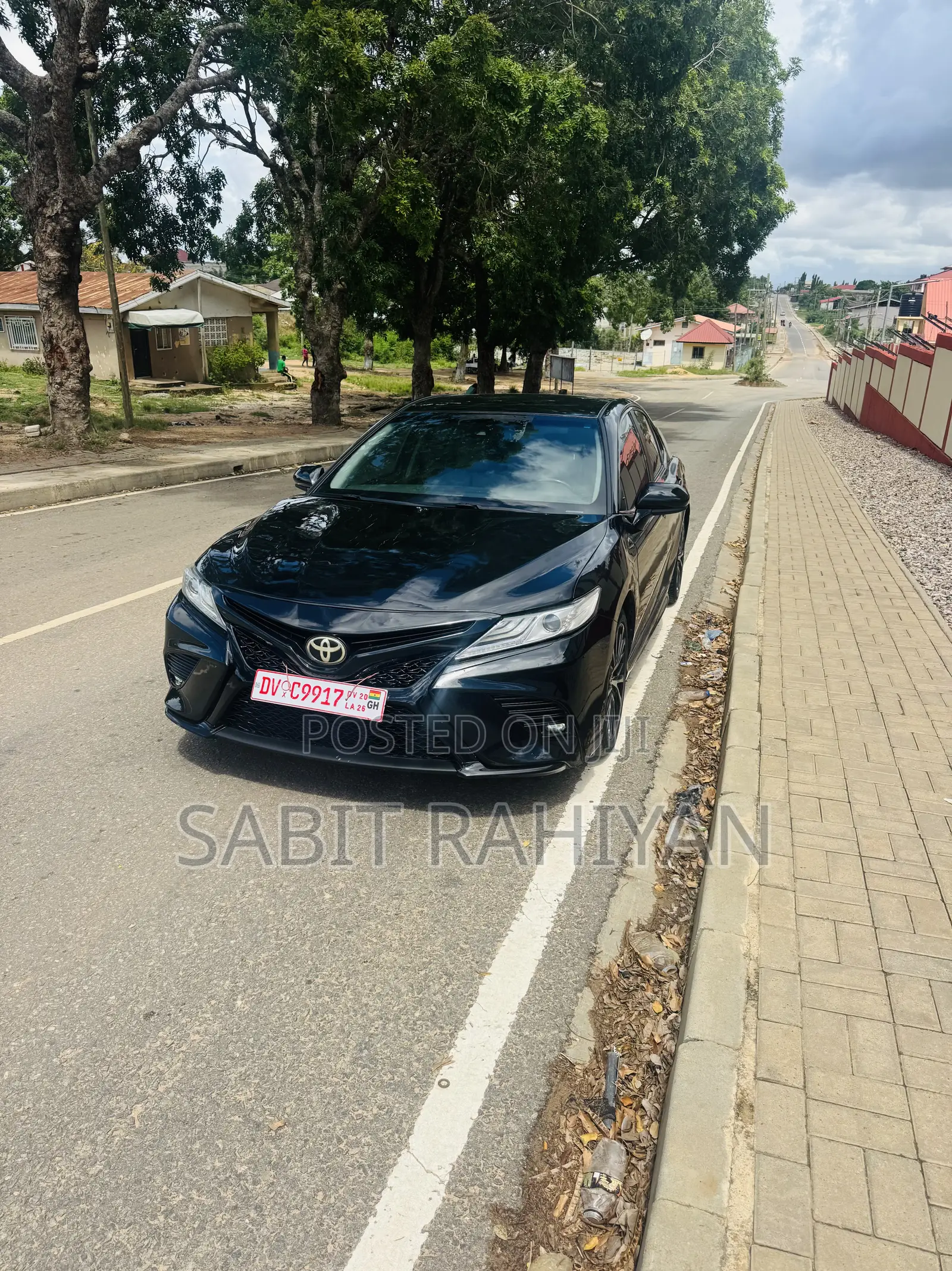 Toyota Camry SE (2.5L 4cyl 8A) 2019 Black