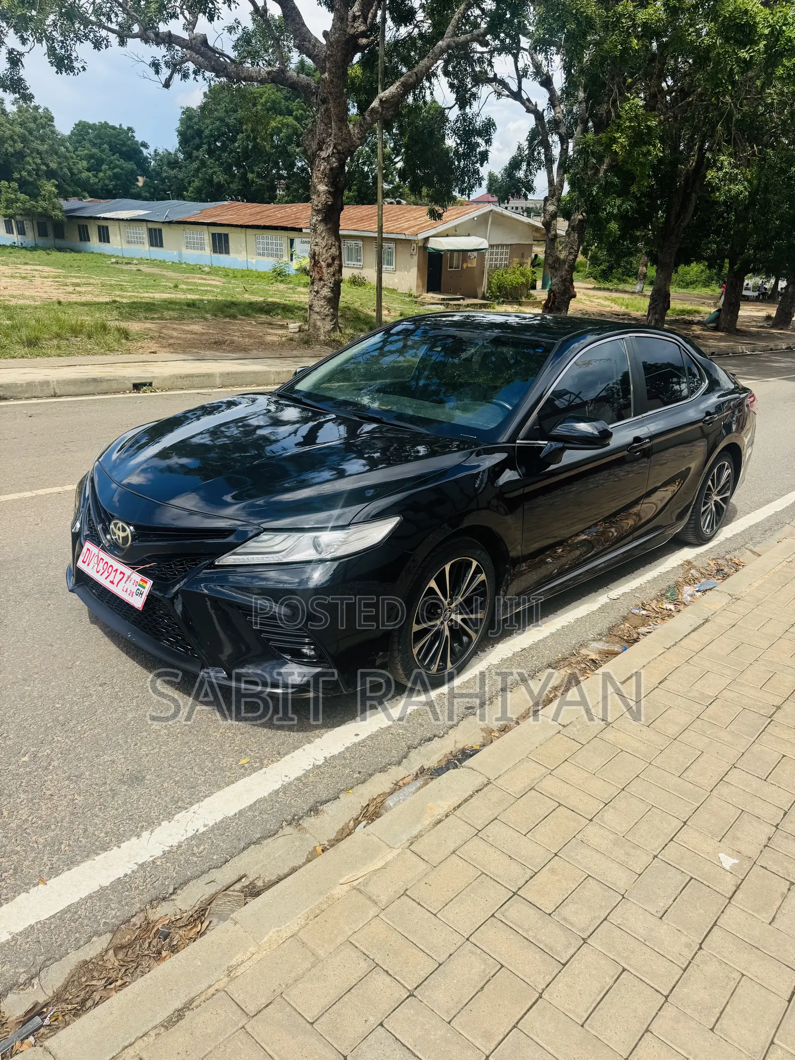 Toyota Camry SE (2.5L 4cyl 8A) 2019 Black