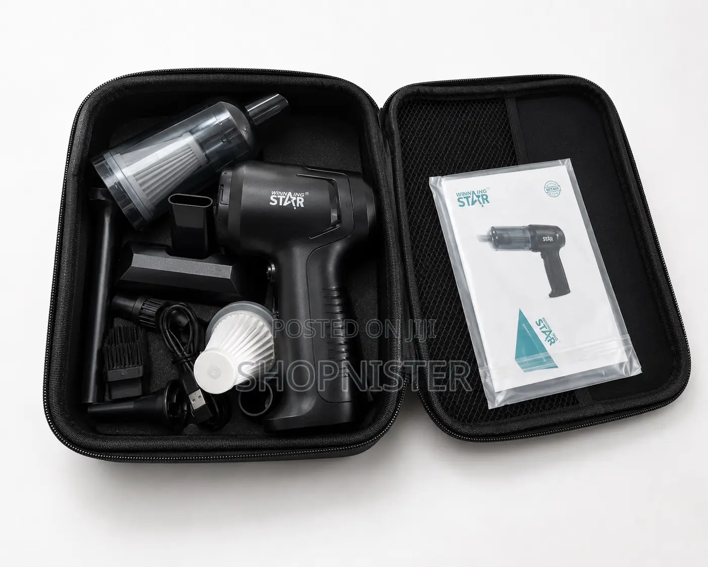 Powerful Portable Wireless Handheld Vacuum Cleaner Kit