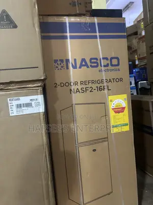 Nasco 138 Liters Double Door Top Freezer Refrigerator