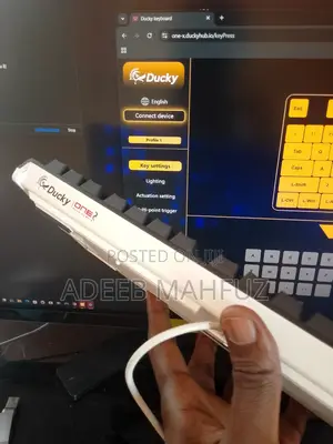 Ducky One Mechanical Mono Chrome Gaming Kybd