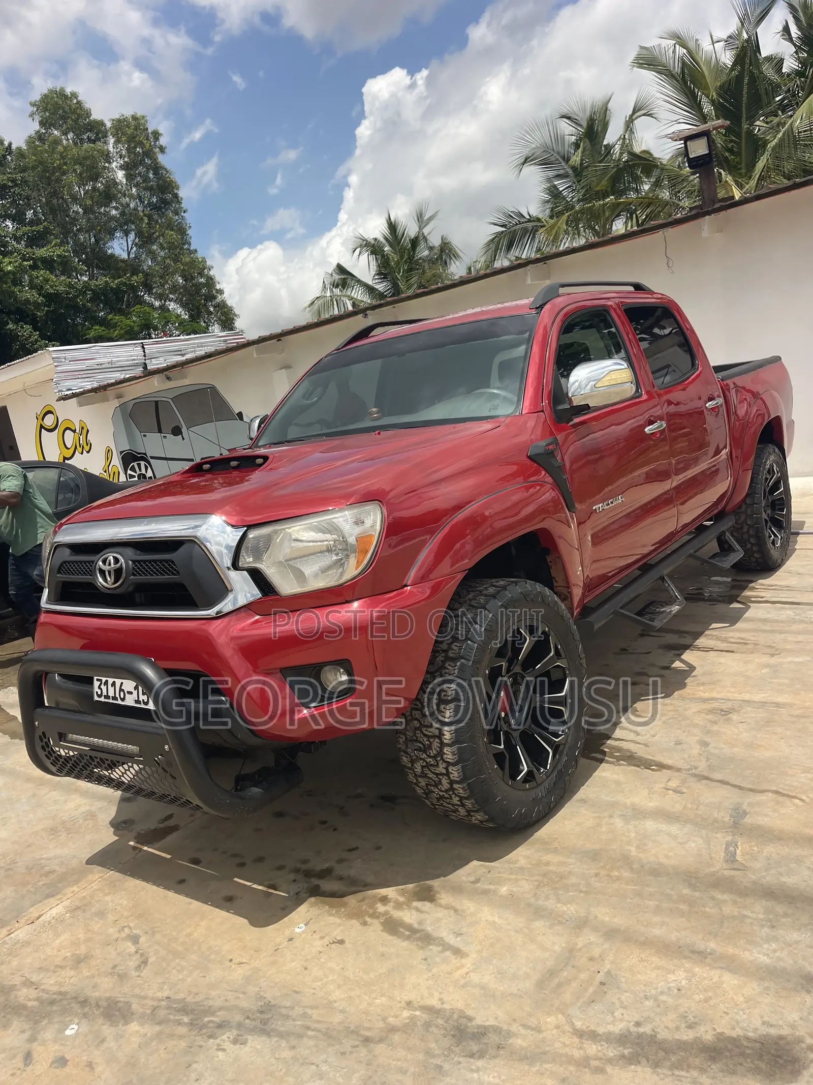 Toyota Tacoma Access Cab 2008 Red