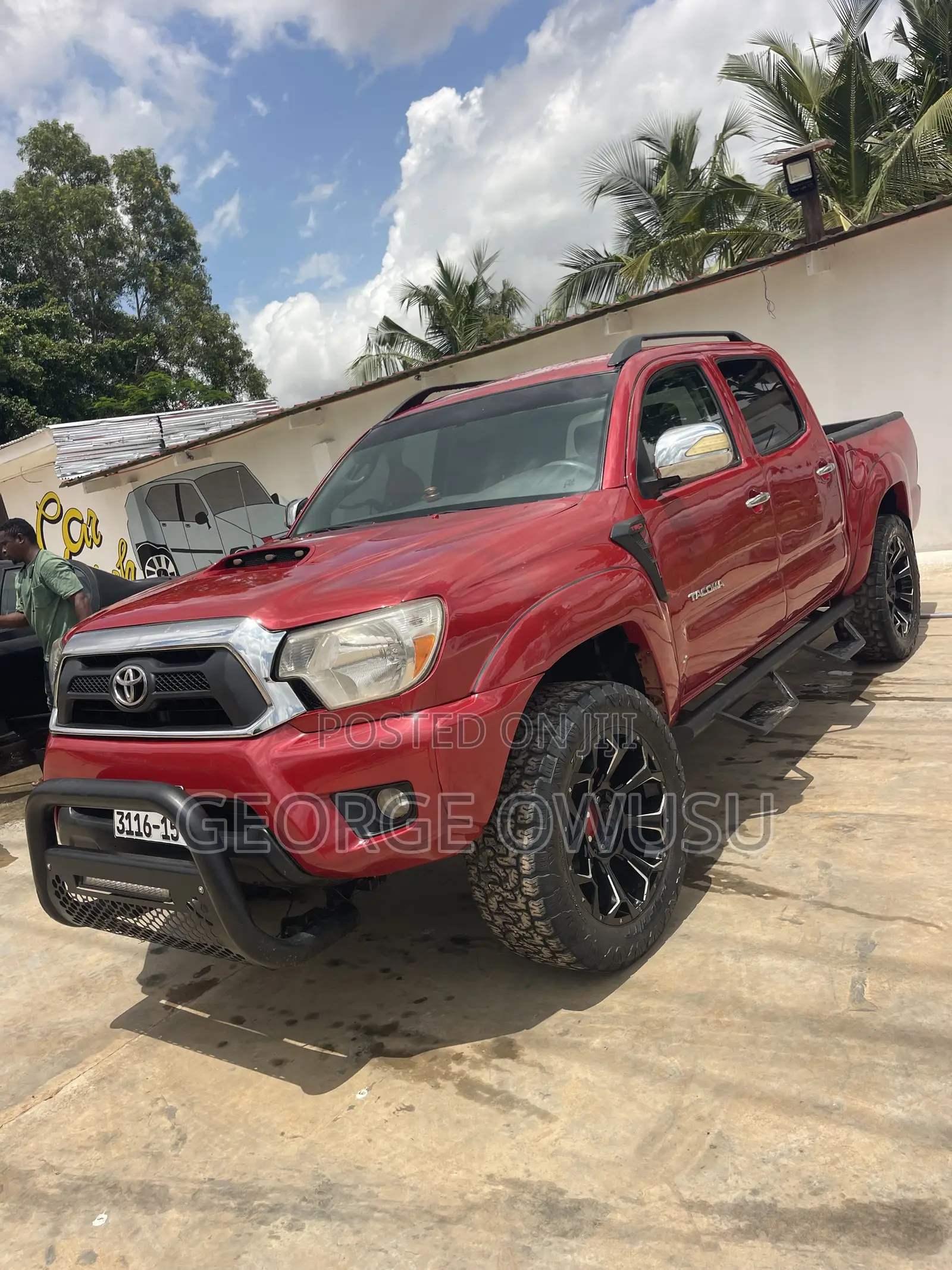 Toyota Tacoma Access Cab 2008 Red