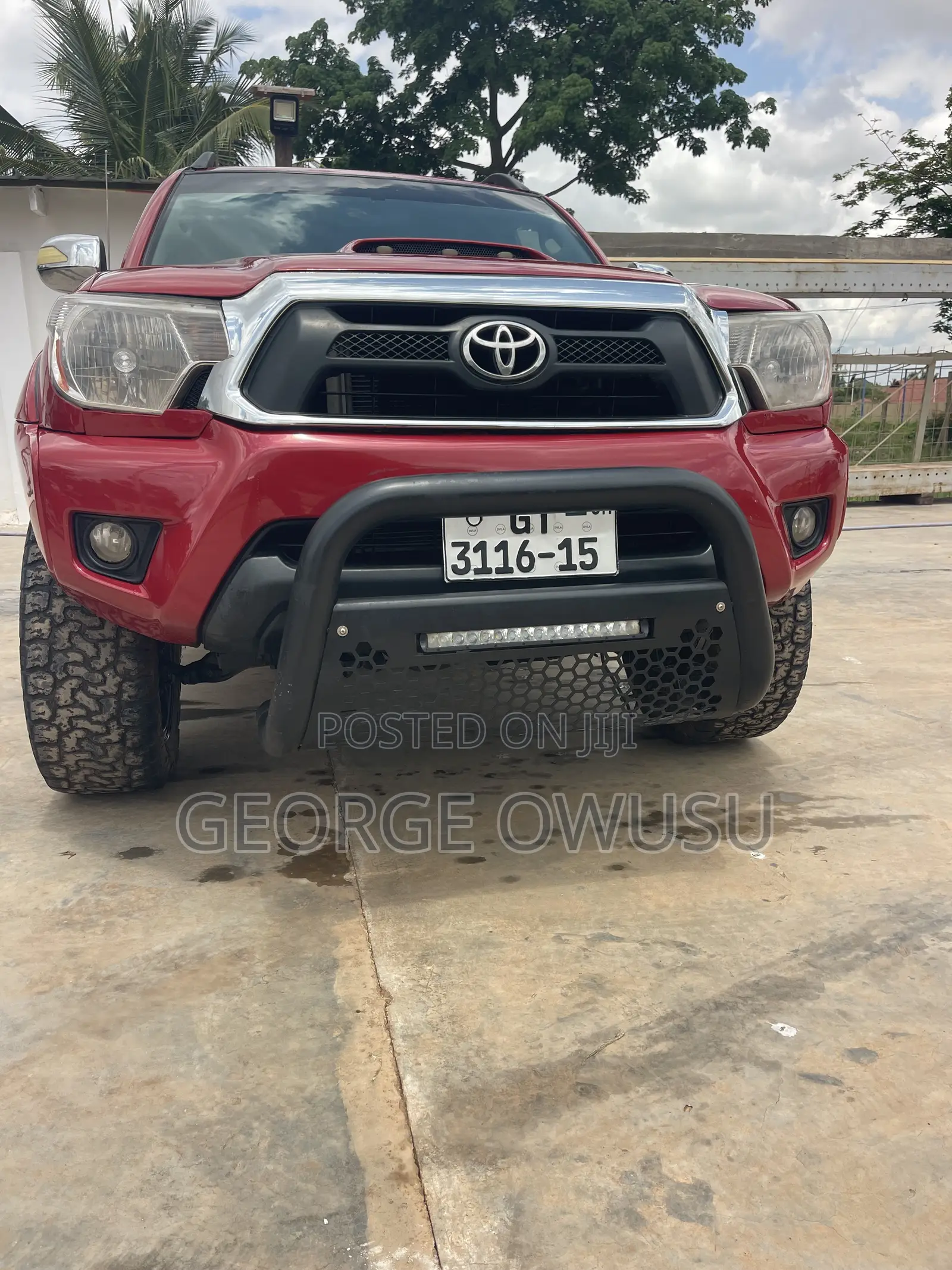 Toyota Tacoma Access Cab 2008 Red