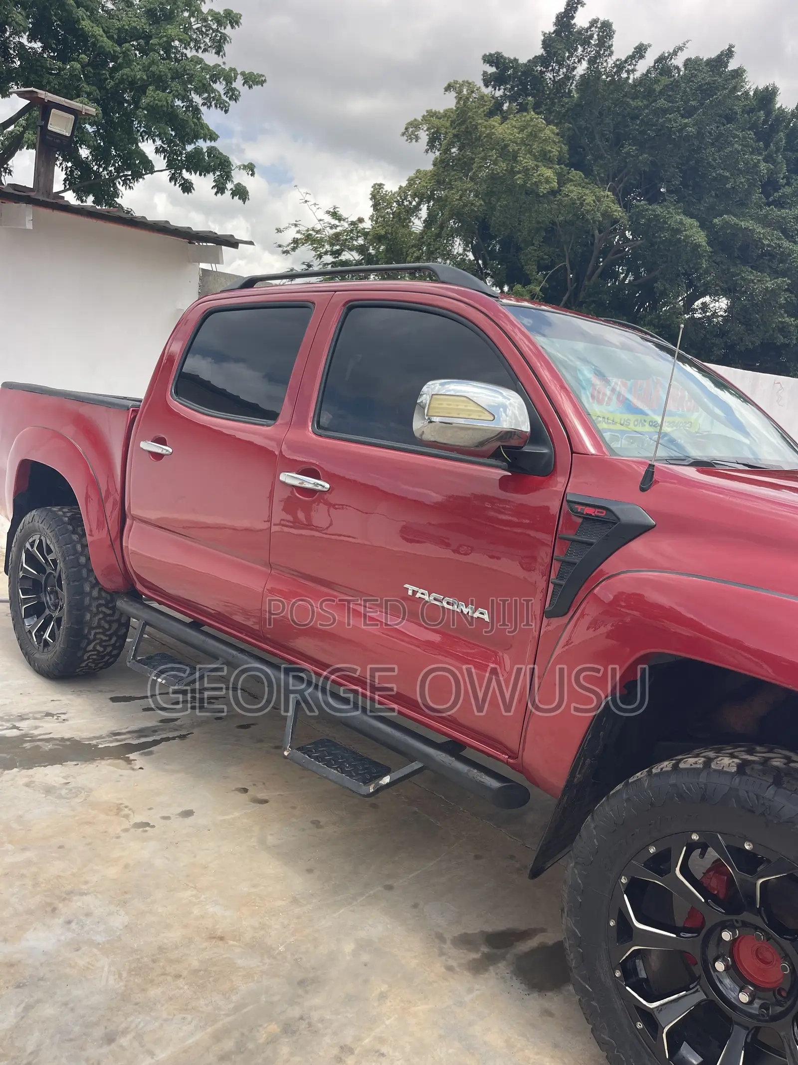 Toyota Tacoma Access Cab 2008 Red