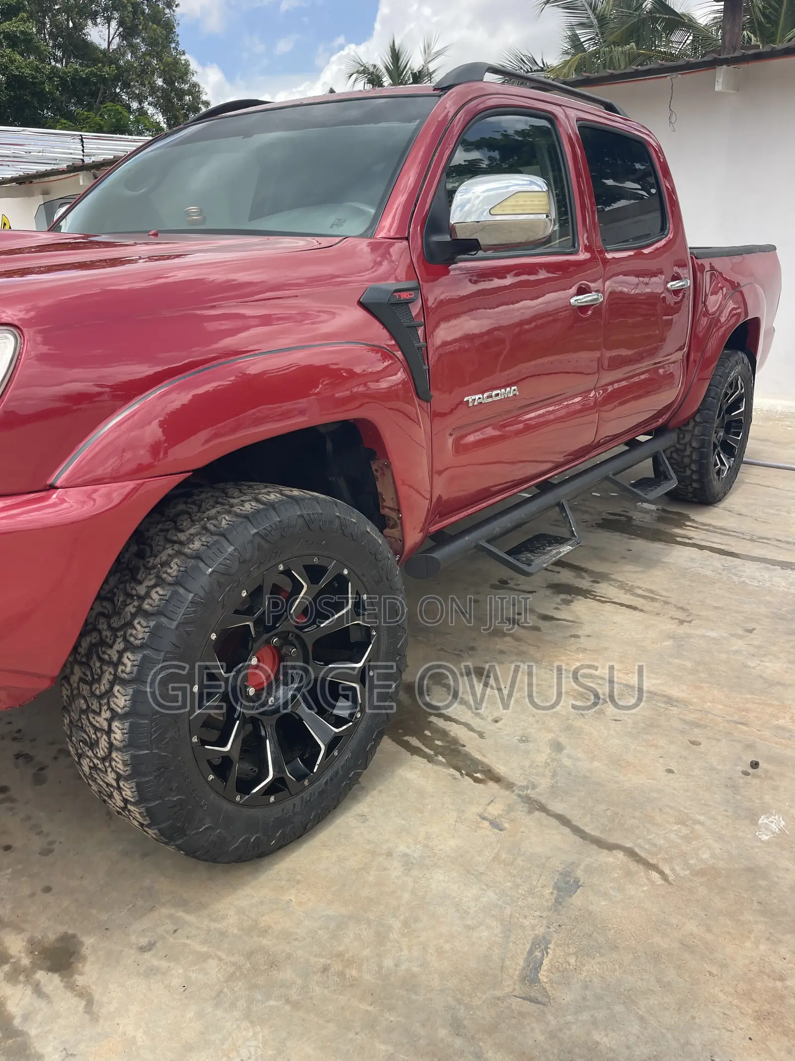 Toyota Tacoma Access Cab 2008 Red