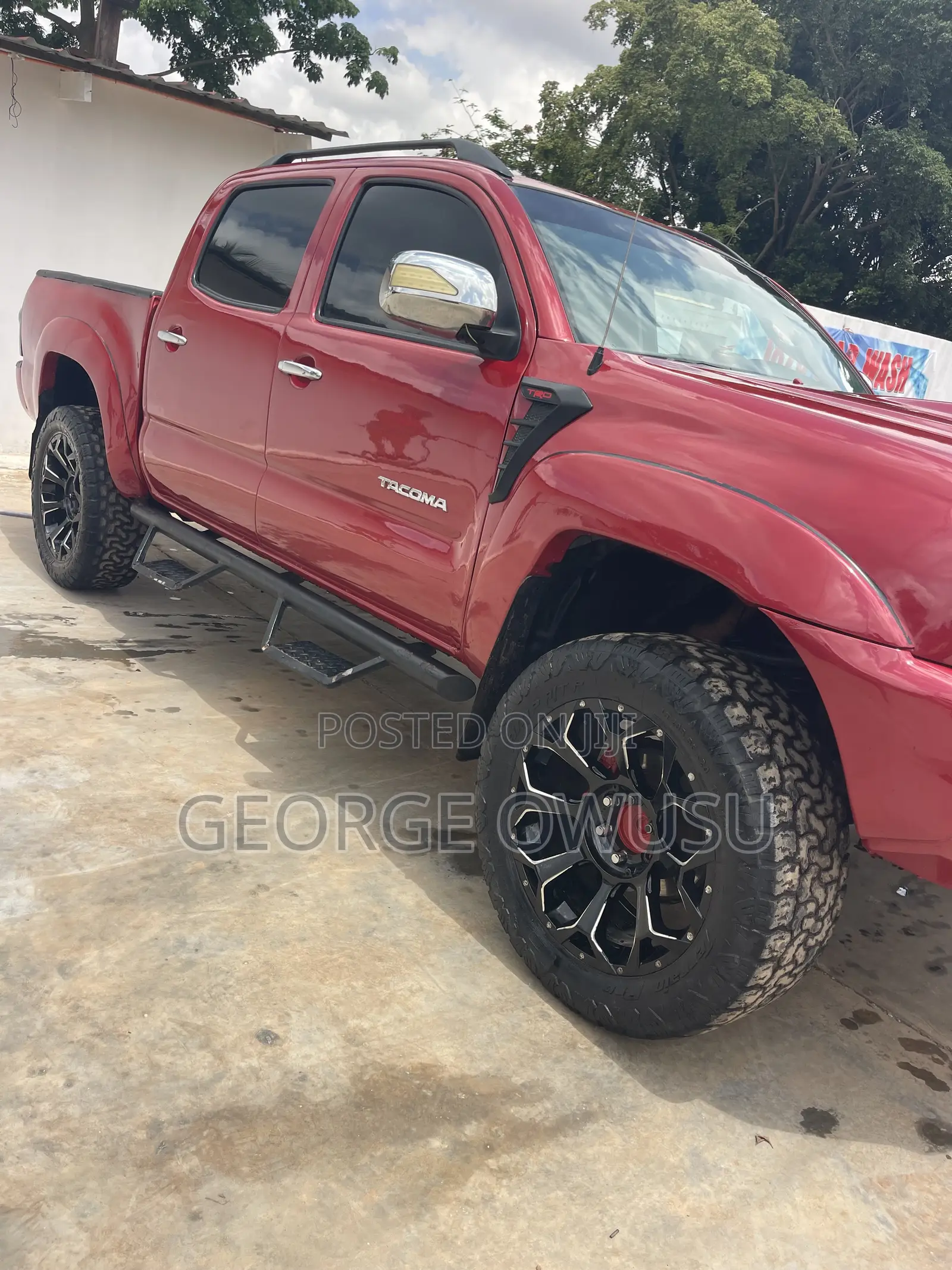 Toyota Tacoma Access Cab 2008 Red