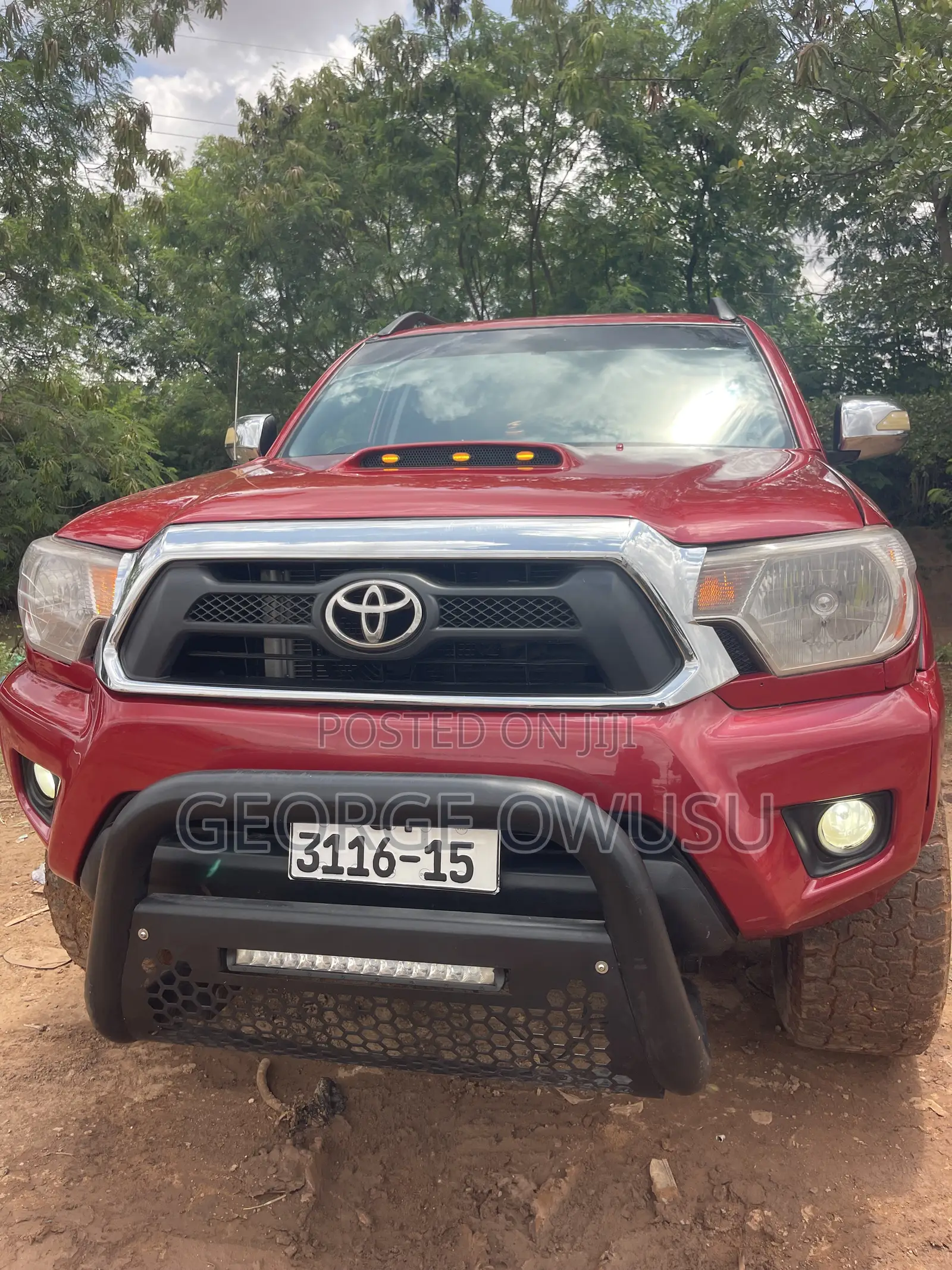 Toyota Tacoma Access Cab 2008 Red