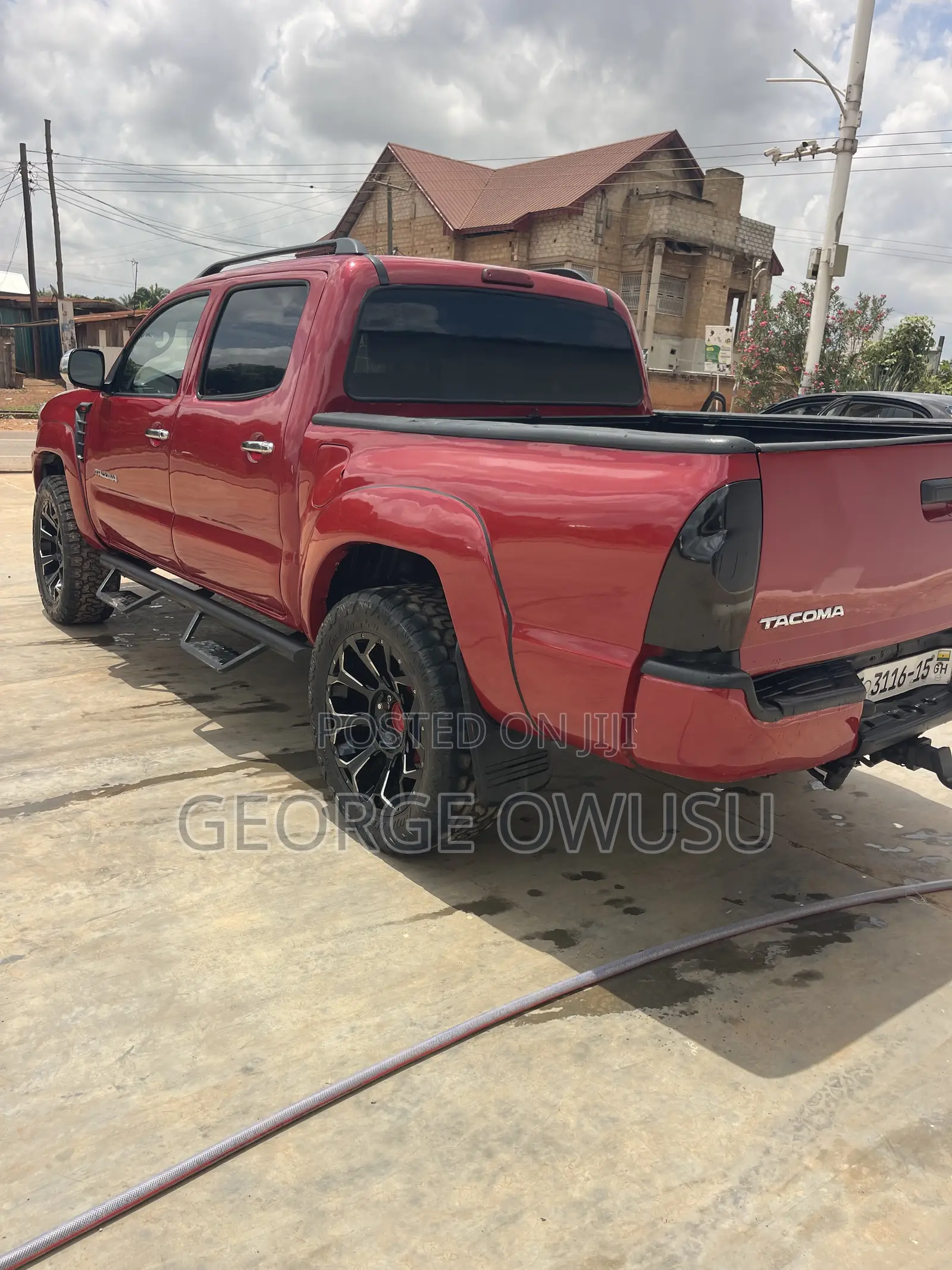 Toyota Tacoma Access Cab 2008 Red