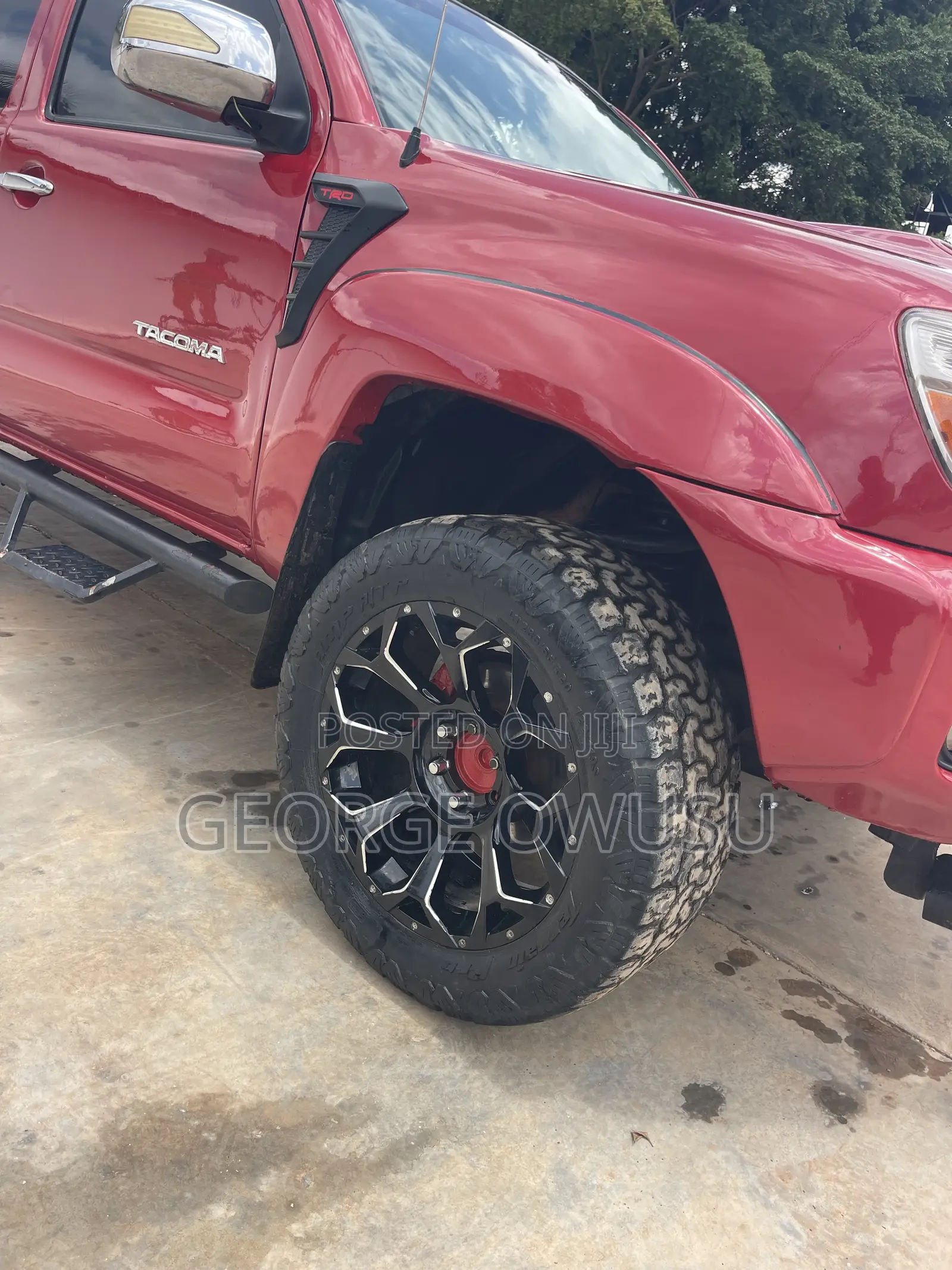 Toyota Tacoma Access Cab 2008 Red