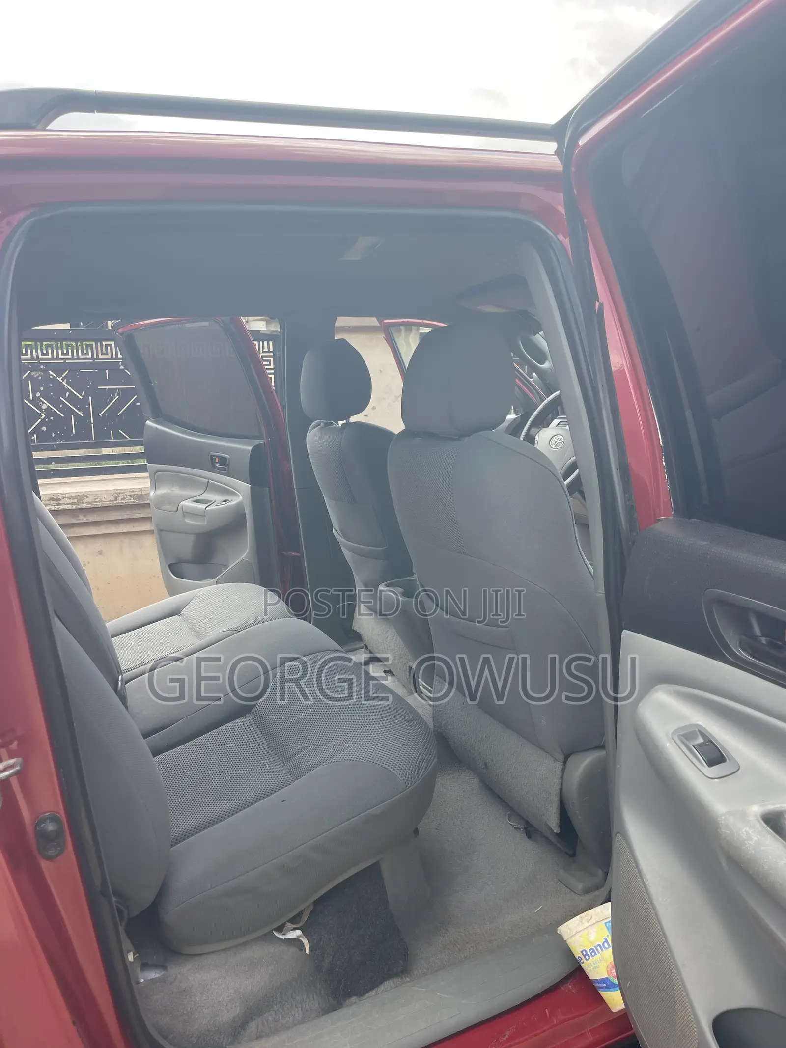 Toyota Tacoma Access Cab 2008 Red