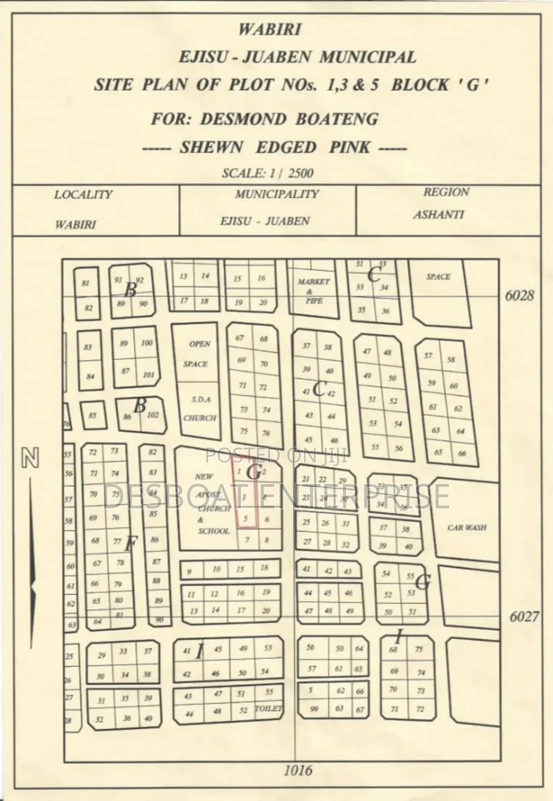 Full Plot of Land for Sale