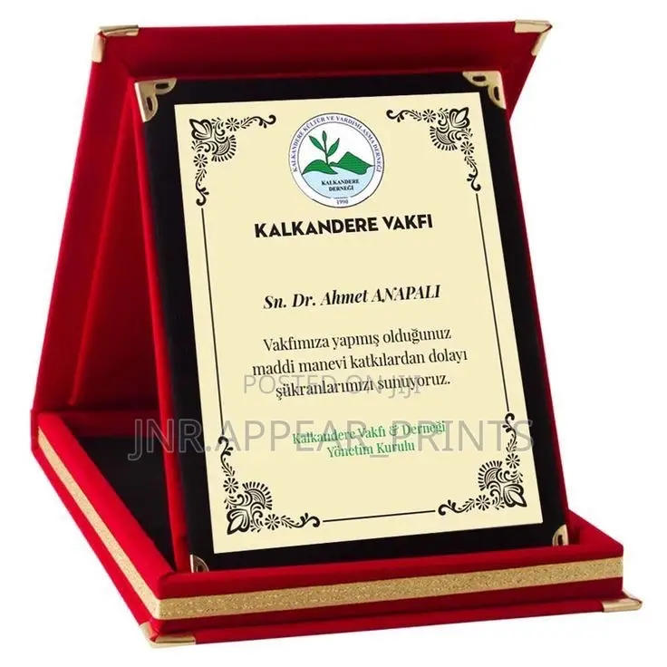 Crystal Award/ Wooden Plaques