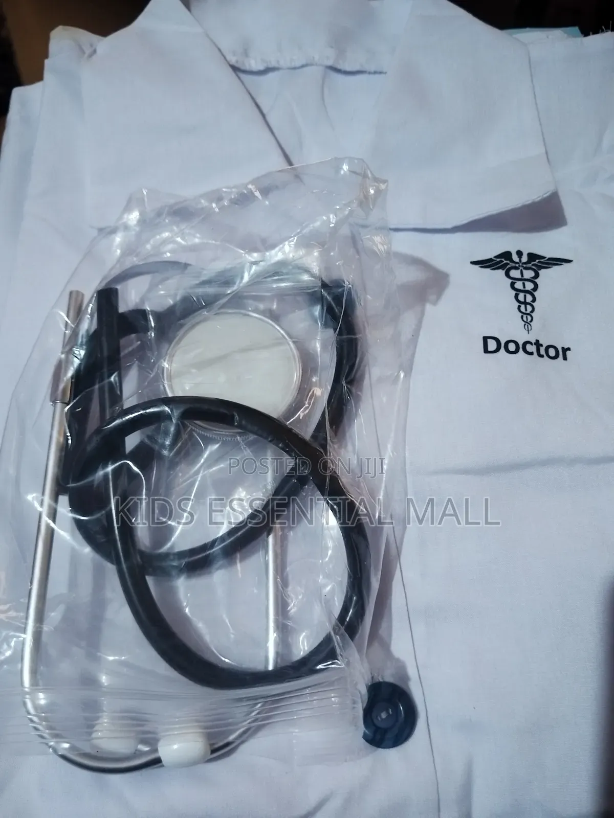 Stethoscope and Doctor Coat for Kids