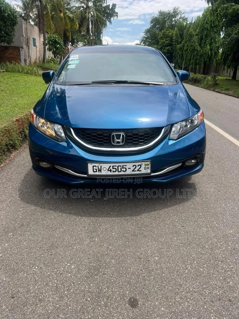 Honda Civic 2015 Blue