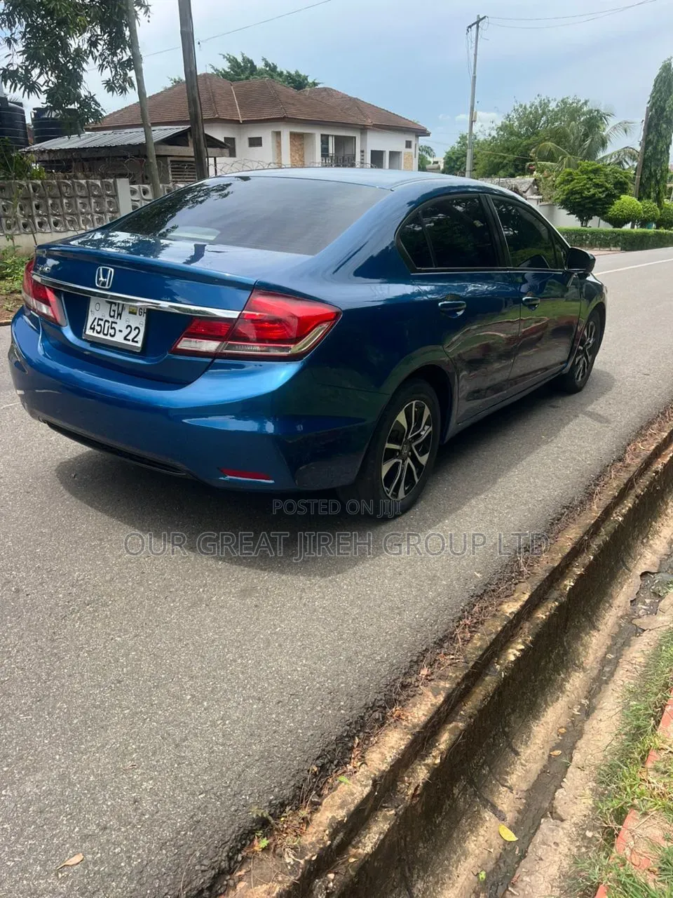 Honda Civic 2015 Blue