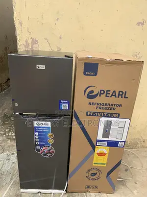Affordable Pearl 130liters Double Door Top Freezer Fridge