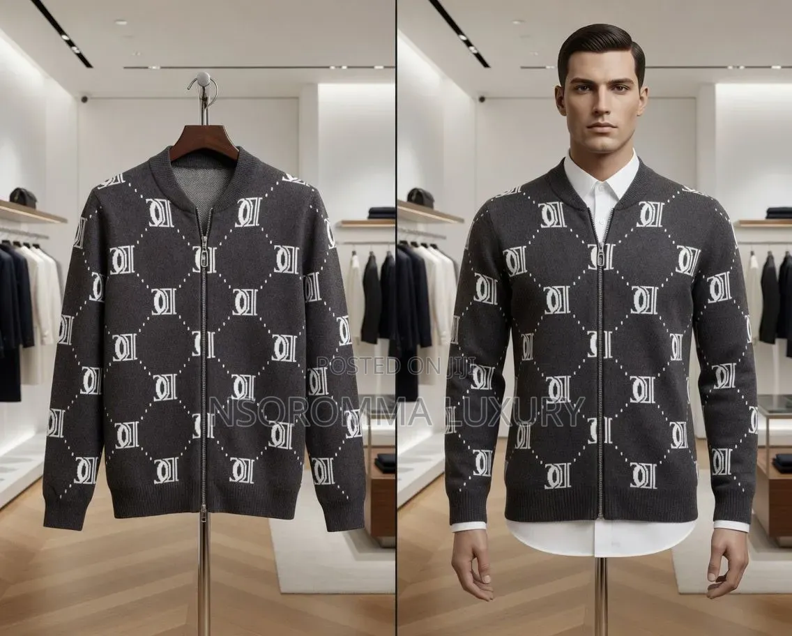 Zipper Woolen Sweater