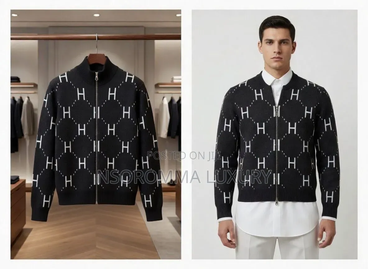 Zipper Woolen Sweater