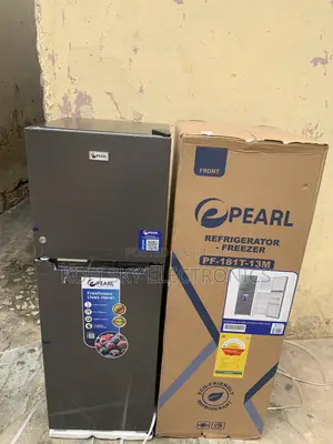 Pearl 130liters Double Door Fridge With Top Freezer
